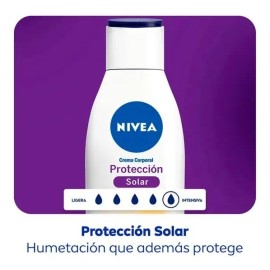 Crema Corporal Nivea Protección Solar Fps 220ml