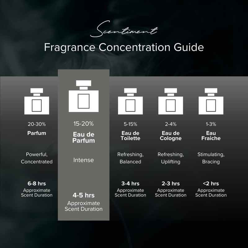 Scentiment - Oud Desginer Inspired Collection Perfume 50ml, 1.7oz
