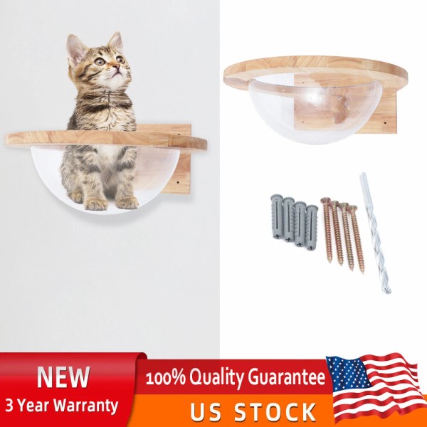 TBvechi Cat Hammock Wall Mounted Cats Shelf House Pet Shelf