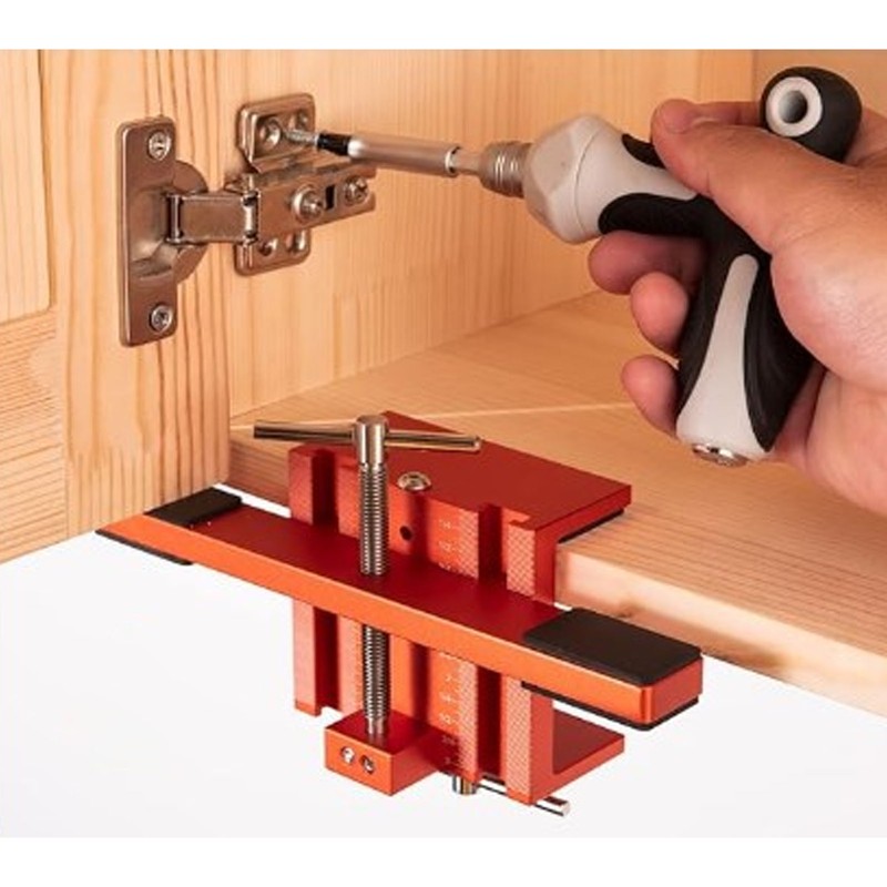 Cabinet Door Mounting Jig Aluminum Alloy Cabinet Hardware Jig Tool