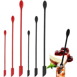 6 Piezas Miserables Espatula Silicon, Espatulas Silicona Mini, Espátula De Silicona Para Cocina, Utensilios De Cocina, Espátulas De Silicona Para Mezclar y Extender