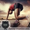 Digital Sports Stopwatch Handheld Shockproof Waterproof Stopwatch with LCD Display