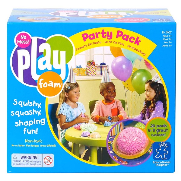 Educational Insights Playfoam Party Pack of 20: Fidget Toy & Sensory Toy, Non-Toxic, Gifts for Kids Classroom, Ages 3+