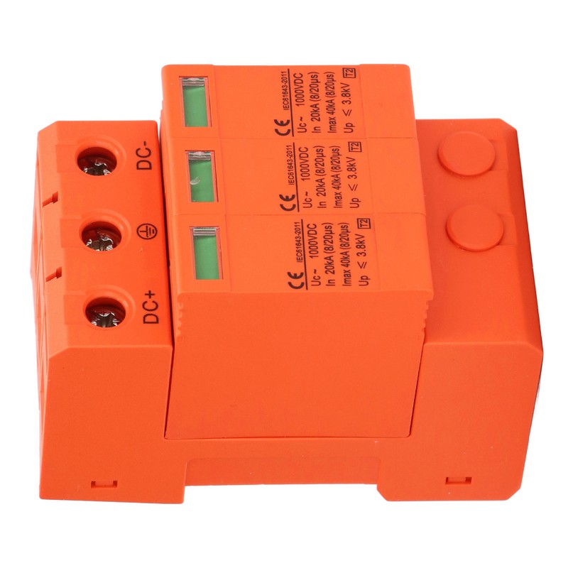 DC Surge Protector Visual Window Overheat Protection Quick Response PV