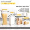 KICHLY Airtight Food Storage Containers Set with Lids – 24