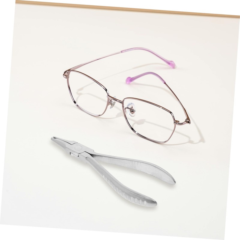 SAFIGLE Eyeglass Repair Plier Kit Stainless Tool for Frame Adjustments