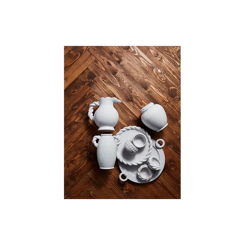 Mud Pie Small 11" Large 12 3/4" Dia Twisted Round