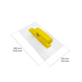 3 x Plastic ABS 11" Rendering Texturing Top Coat Trowel 270 x 130mm (0327G3)