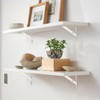 Pack of 8 Shelf Brackets, 90 Degree Shelf Brackets, Metal