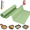 Silicone Baking Mat, 12 IN x 6 FT Free Cutting