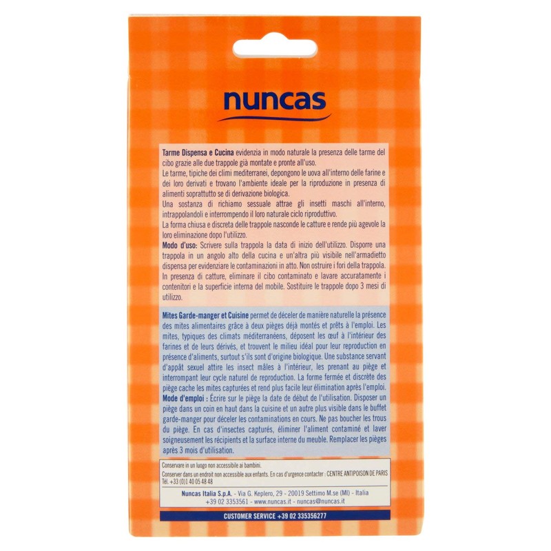 Nuncas Italia S.p.A. Motten Speisekammer & Kochen 50 ml