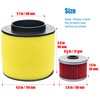 Eamonhigh Foreman 450 Air & Oil Filter Replacement for Honda