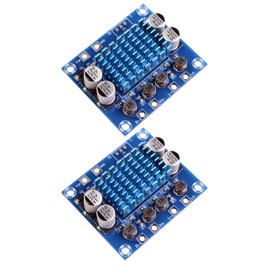 LAOMAO XH-A232 Digital Stereo Power Amplifier, 2x30W HiFi Sound, DC 8-24V, for Audio DIY, Home Audio Systems and Audio Engineering (Pack of 2)