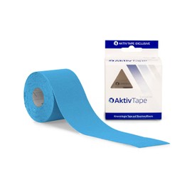 AFH Aktiv Tape® Kinesiology Tape Width 5 cm Length 5 m Cotton Base Turquoise