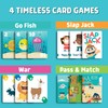 Chuckle & Roar 4pk Classic Card Games for Family Game