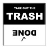 Take Out The Trash Refrigerator Magnet Sign - Magnetic Reminder