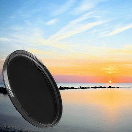 YINGEYE ND1000 Filter, 10-Stop High-Precision Neutral Density Optical Glass Filter for Professional Photography (55mm)