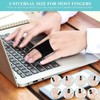 Upgraded Finger Splint Finger Buddy Splints with 2 Metal Bars,