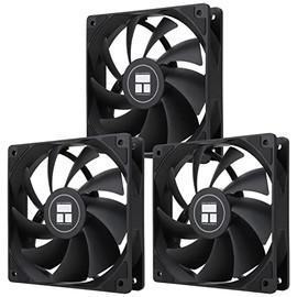 Thermalright TL-C12C X3 CPU Fan 120mm Case Cooler Fan, 4pin PWM Silent Computer Fan With S-FDB Bearing Included, up to 1550RPM cooling fan（3 cantidade