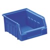 EQUIP247UK Plastic Storage Bins, Blue Stacking Parts Container, Size 1