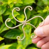 5-Pack Monstera Plant Support Hooks - Durable Metal Clips