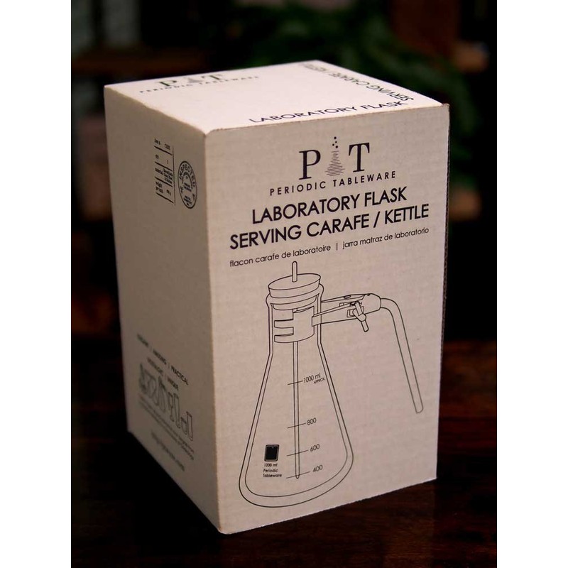 Periodic Tableware Laboratory Flask Serving Carafe / Kettle
