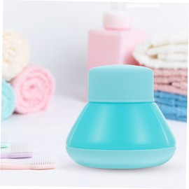 Healeved 1 Pc Bottled Mini Shampoo Lotion Dispenser Liquid Body Soap Tolietry Container Blue Toning Shampoo Conditioner Bottle Blue Shampoo Transparent Bottle Leakproof Travel Abs