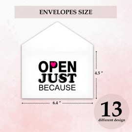 Open When you Envelope Set for Him Her, College Care Package Kit for Freshman College Teen, Daughter Son Leaving Home New Semester Gift, Motivational University 13 Pcs Envelope for Student-03