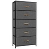 Crestlive Products Vertical Dresser Storage Tower - Sturdy Steel Frame,