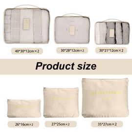 12-Piece Packing Cubes, Suitcase Organiser, Travel Accessories, Suitcase Organiser Set, Clothes Bags, Packing Cubes, Cosmetics, Travel Organiser, Packing Bags for Suitcases