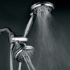 HotelSpa Luxury 30-Setting 3-Way Shower Combo, Chrome, 5 ft