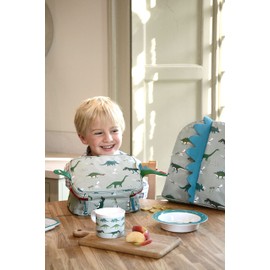 Sophie Allport Kids - Kids Backpack, Dinosaur, Wipe Clean Polyester, Adjustable Shoulder Straps - Childrens Rucksack for Boys and Girls