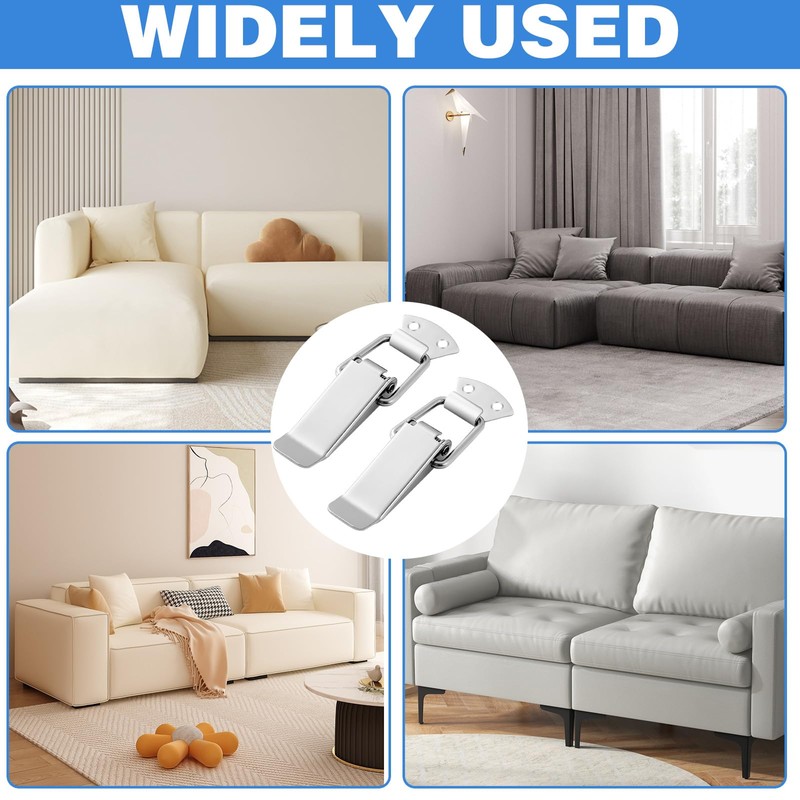 HINGTAI 4 Pcs Sofa Connection Set Sectional Couch Connectors, Furniture