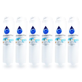 6-Pack Replacement for General Electric PFSS5NJWASS Refrigerator Water Filter - Compatible with General Electric GSWF Fridge Water Filter Cartridge