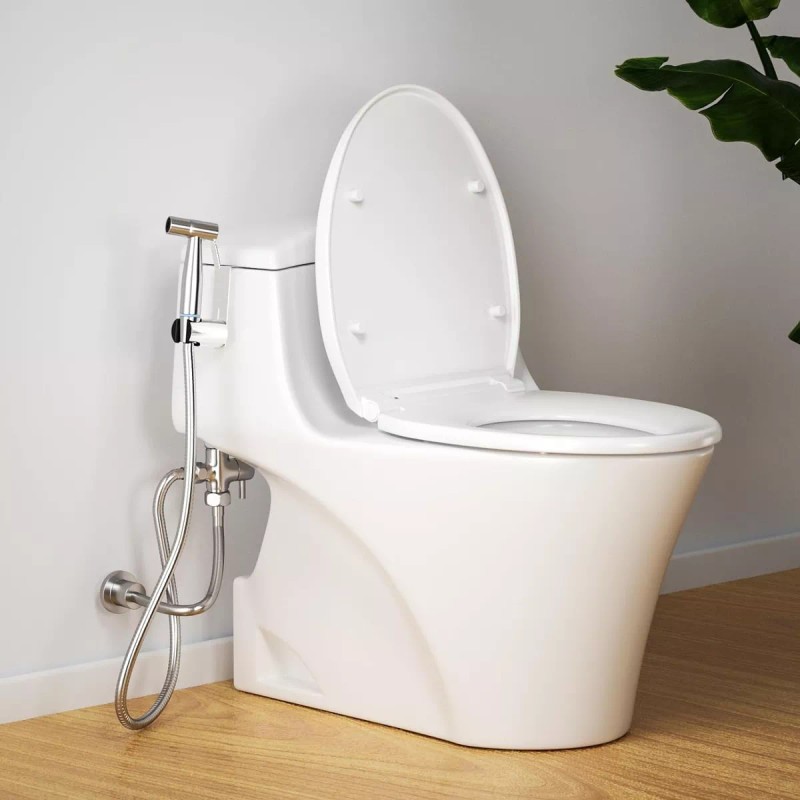 Lostrain Rociador De Bidé Inodoro Acero Inoxidable Bidet Baño Accesor