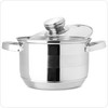 Kadax Glass Lid with Steel Handle, Heat-Resistant Lid for Pot,