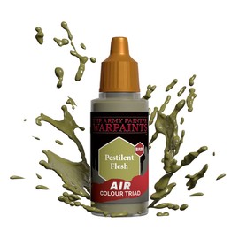 The Army Painter Warpaints Air - Non-Toxic Water Based Airbrush paint – acrylic paint and primer for Tabletop Roleplaying, Boardgames, and Wargames Miniature Model Painting (Pestilent Flesh)