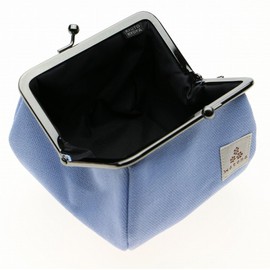 watona Canvas Purse Cosmetic Pouch, 3.5 Size, S, baby blue