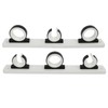Fishing Rod Holder Aluminum Flexible Installation Universal Fit for Marine