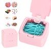 JGB 2 Packs Floss Pick Holder Container With One-Touch Opening,