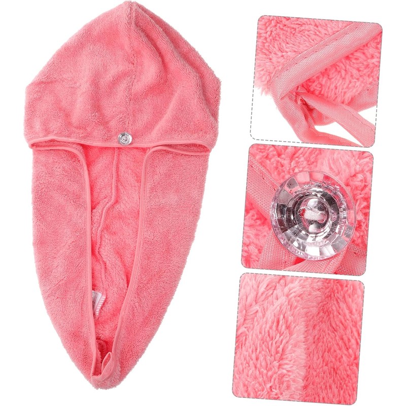 Toalla de Microfibra y Absorbente para Cabello de Secado Rápido