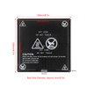 3D Printer Heated Bed 220x220mm 3mm Thick Aluminum Hot Bed