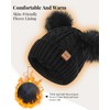 Winuesa Hat, Scarf & Glove Sets for Women, Beanie Hat