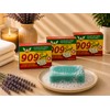 909 [909] Lavender Essential oil Traditional Chlorophyl soap (3pcs per