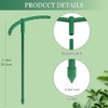 24Pcs Stackable Plant Support Stakes for Indoor and Garden Use
