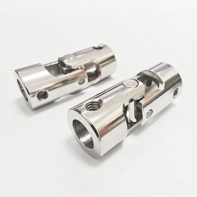 SENRISE Universal Joint 1PCS 2-10mm U-Joint Steering Shaft Gimbal Connector