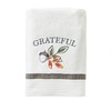 SKL Home Fall Nature's Harvest Bath Towel, White