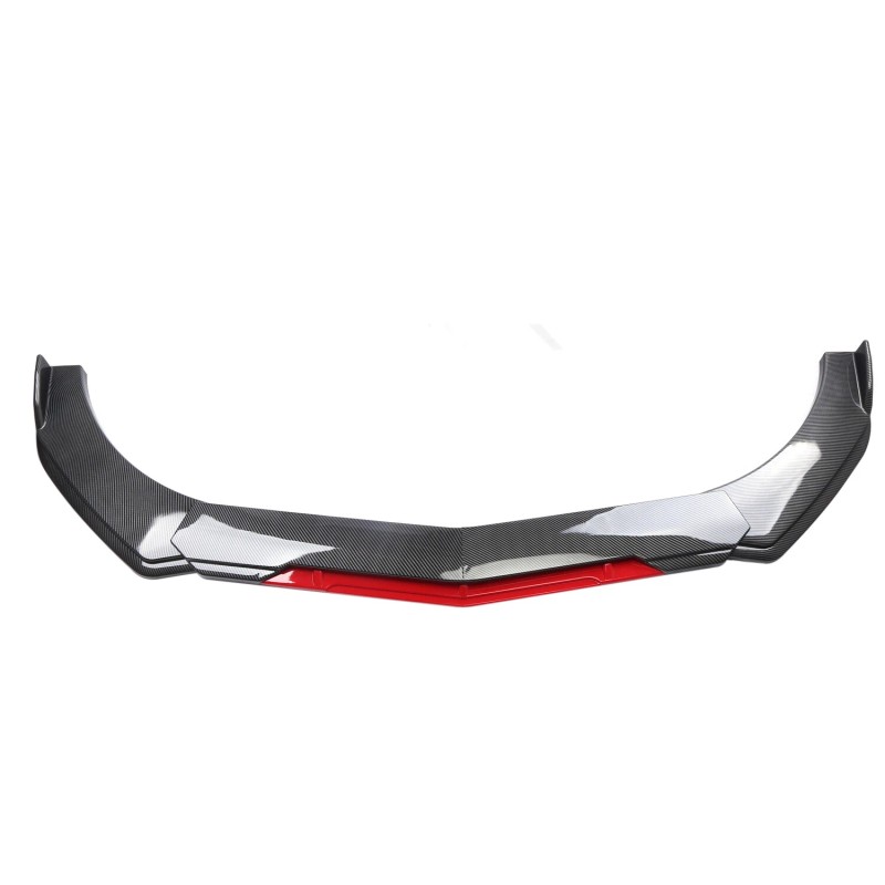 For Chrysler 300 2005-20 Front Bumper Lip Splitter Spoiler carbon