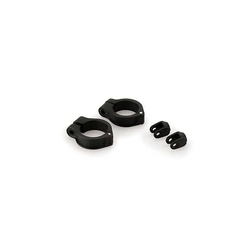 Puig 20756N Kit Auxiliary Headlight Approved with Clamps 25 mm