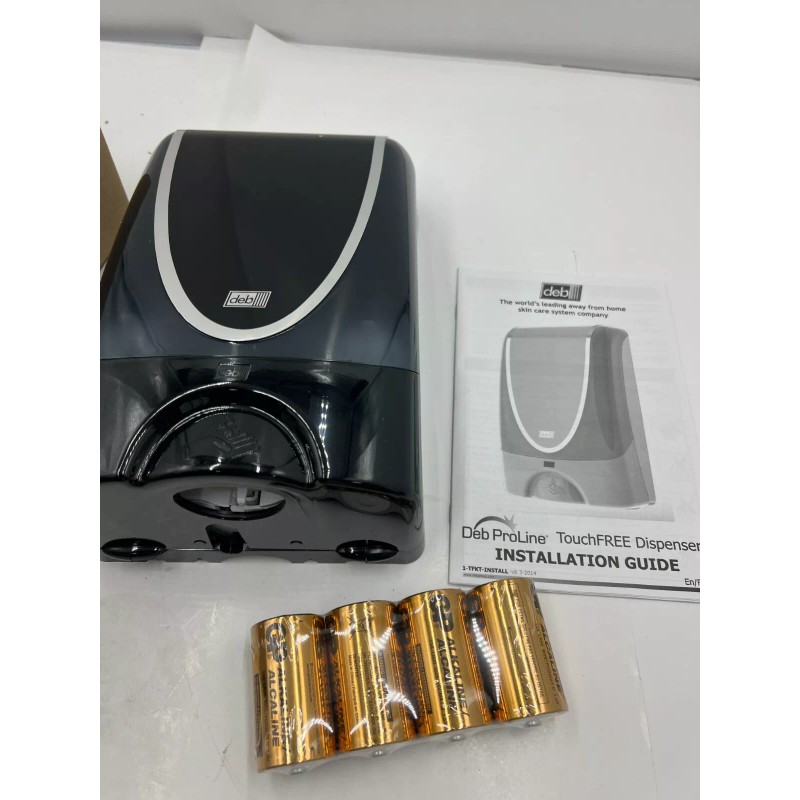 Deb Pro Line Touch-free Soap Dispenser Black TF2BLK Batteries Included